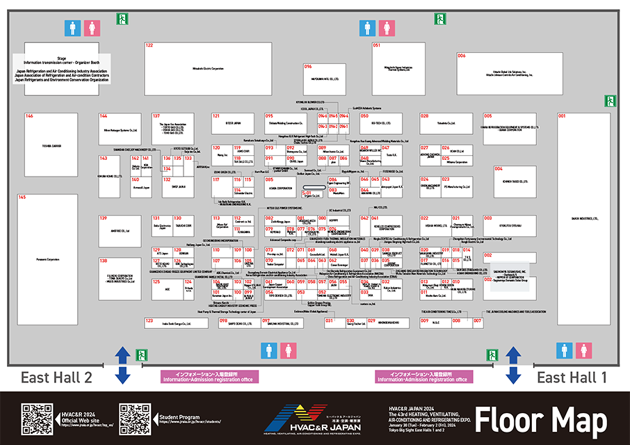 Booth Allocation Map